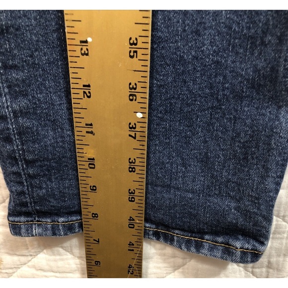 Levi's 541 Jeans Men's Size 42 X 32 Denim Blue Straight Leg High Rise (42x29) - Picture 13 of 16